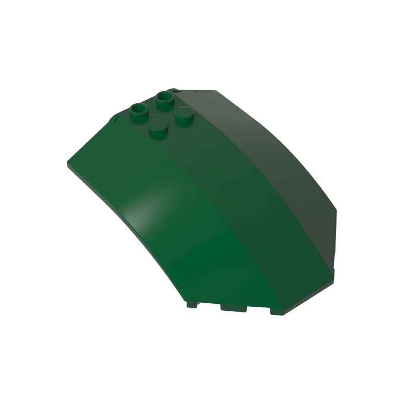 Pare-brise 8 x 6 x 2 courbé-MyGobricksFr