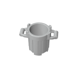 Poubelle avec 4 supports de couvercle-BricksBulk.Fr