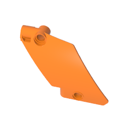 Panneau Technic Courbé 5 x 7 Parallélogramme Gauche-MyGobricksFr