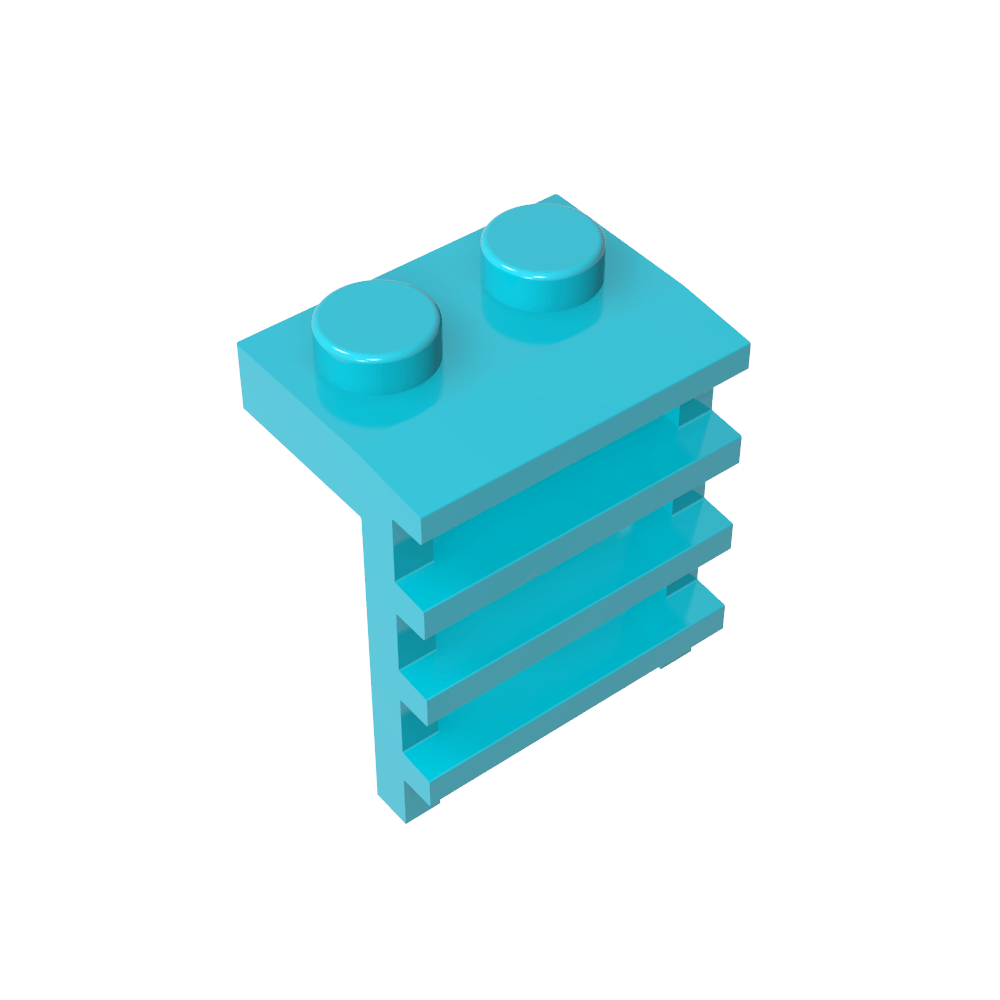 Plaque spéciale 1 x 2 avec échelle-MyGobricksFr