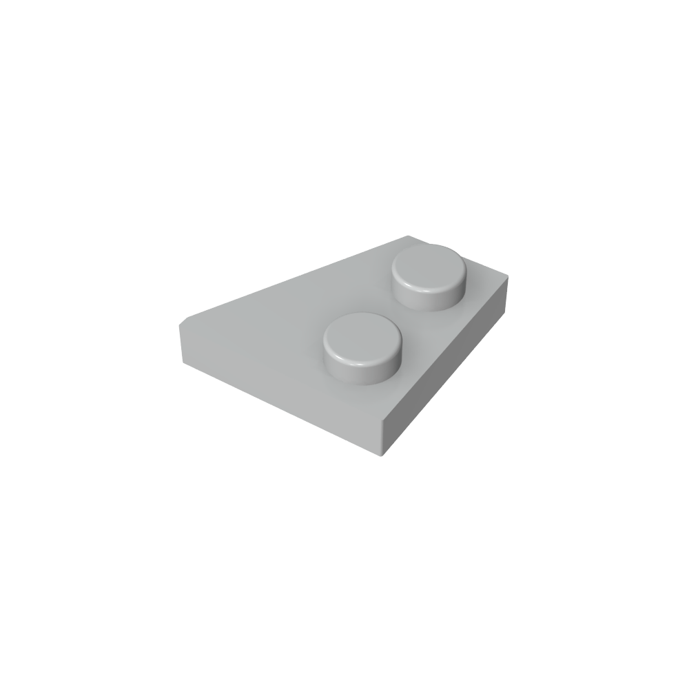 Plaque en coin 2 x 2 gauche-MyGobricksFr