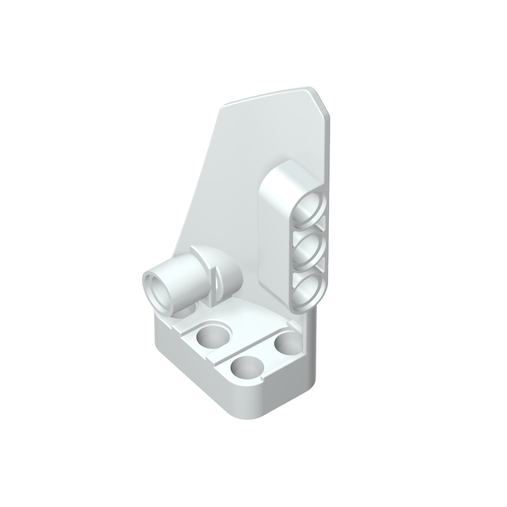 Carénage de panneau Technic n° 4 Petit Lisse Long, Côté B-MyGobricksFr