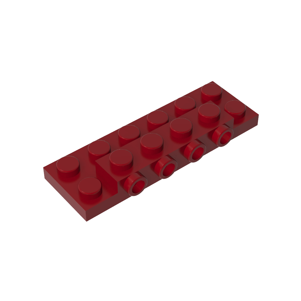 Plaque Spéciale 2 x 6 x 2/3 [Quatre Goujons sur le Côté]-MyGobricksFr