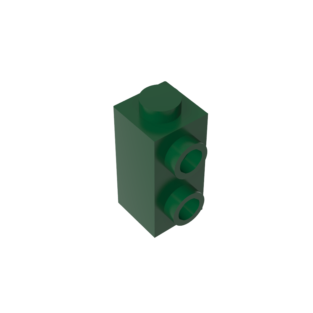 Brique spéciale 1 x 1 x 1 2/3 avec tenons sur 1 côté-MyGobricksFr