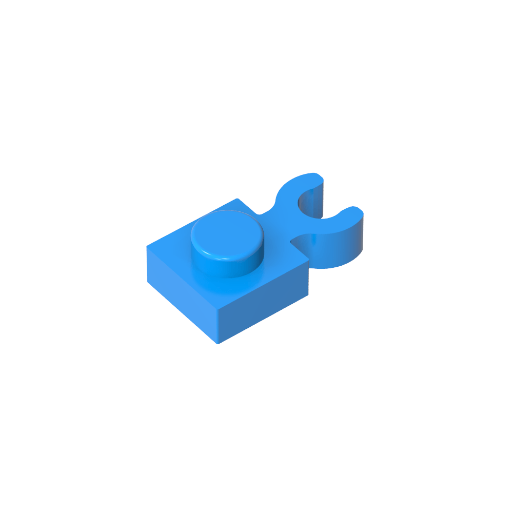Plaque spéciale 1 x 1 avec clip vertical [Clip en U épais]-MyGobricksFr