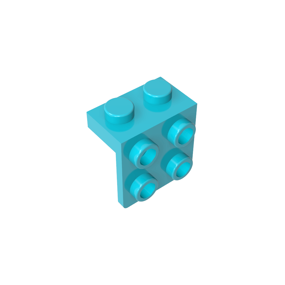 Support 1 x 2 - 2 x 2-MyGobricksFr