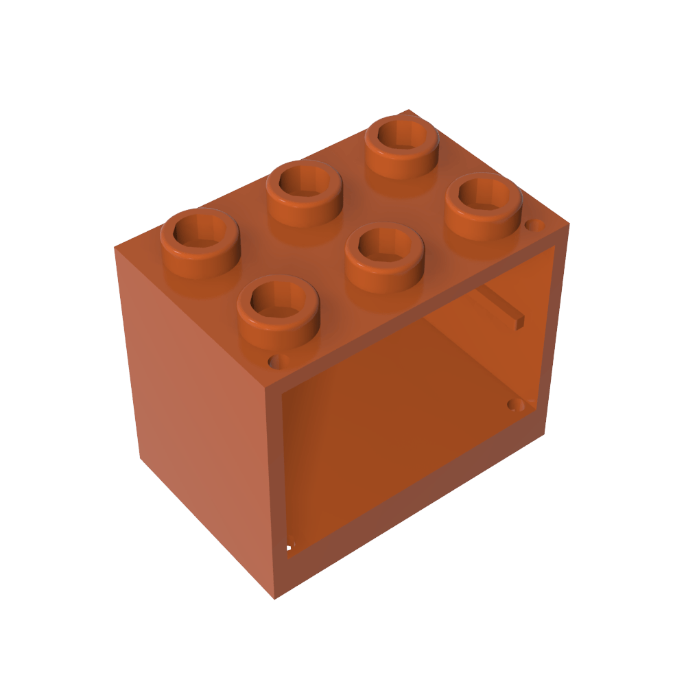 Armoire 2 x 3 x 2 avec montants solides-MyGobricksFr