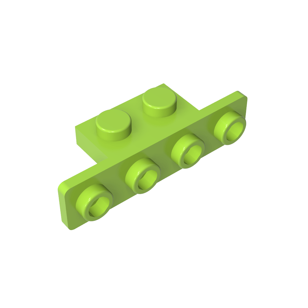 Support 1 x 2 - 1 x 4 [Coins arrondis]-MyGobricksFr