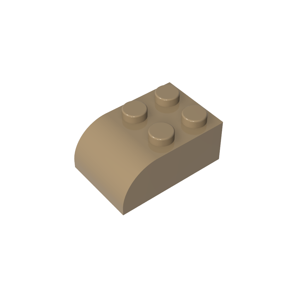Brique incurvée 2 x 3 avec partie supérieure incurvée-MyGobricksFr