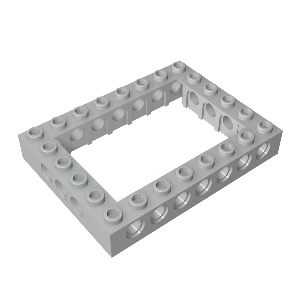 Brique Technic 6 x 8 avec centre ouvert 4 x 6-BricksBulk.Fr