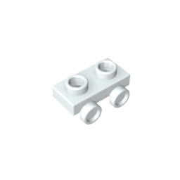 Plaque modifiée 1 x 2 avec 2 points saillants-MyGobricksFr