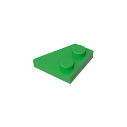 Plaque en coin 2 x 2 gauche-MyGobricksFr