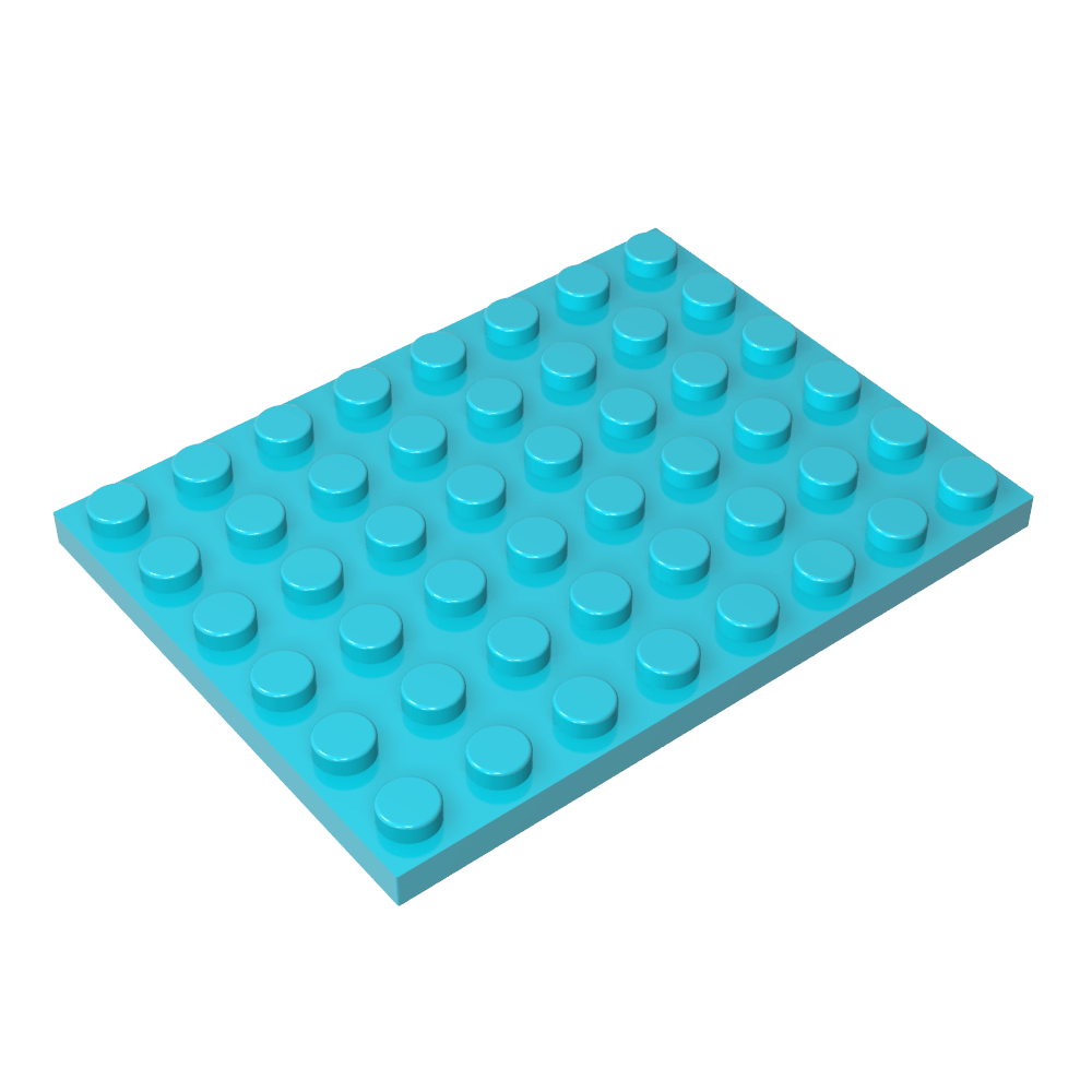Assiette 6 x 8-MyGobricksFr
