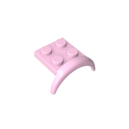 Garde-boue de véhicule 3 x 3 x 1 avec arceau rond-MyGobricksFr