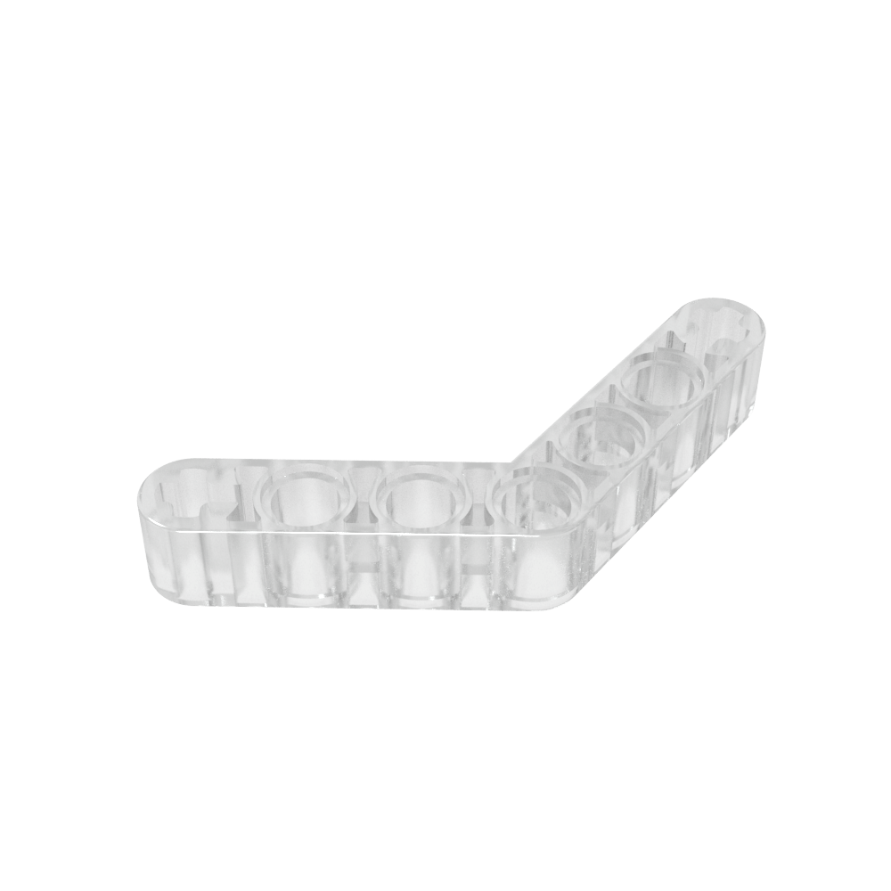 Poutre Technic 1 x 7 courbée (4 - 4) Épaisseur-MyGobricksFr