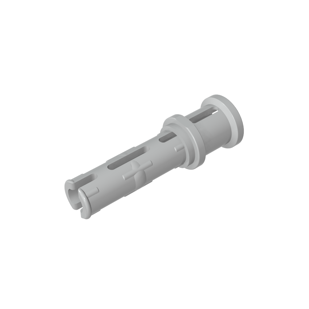 Axe Technic long avec crêtes de friction longitudinales et bague d'arrêt [crête près du bord]-MyGobricksFr