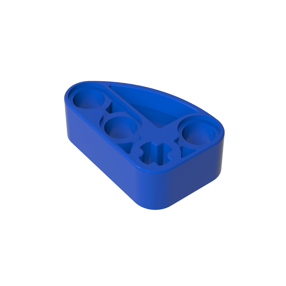Poutre Technic 2 x 3 en forme de L avec quart d'ellipse épaisse-MyGobricksFr