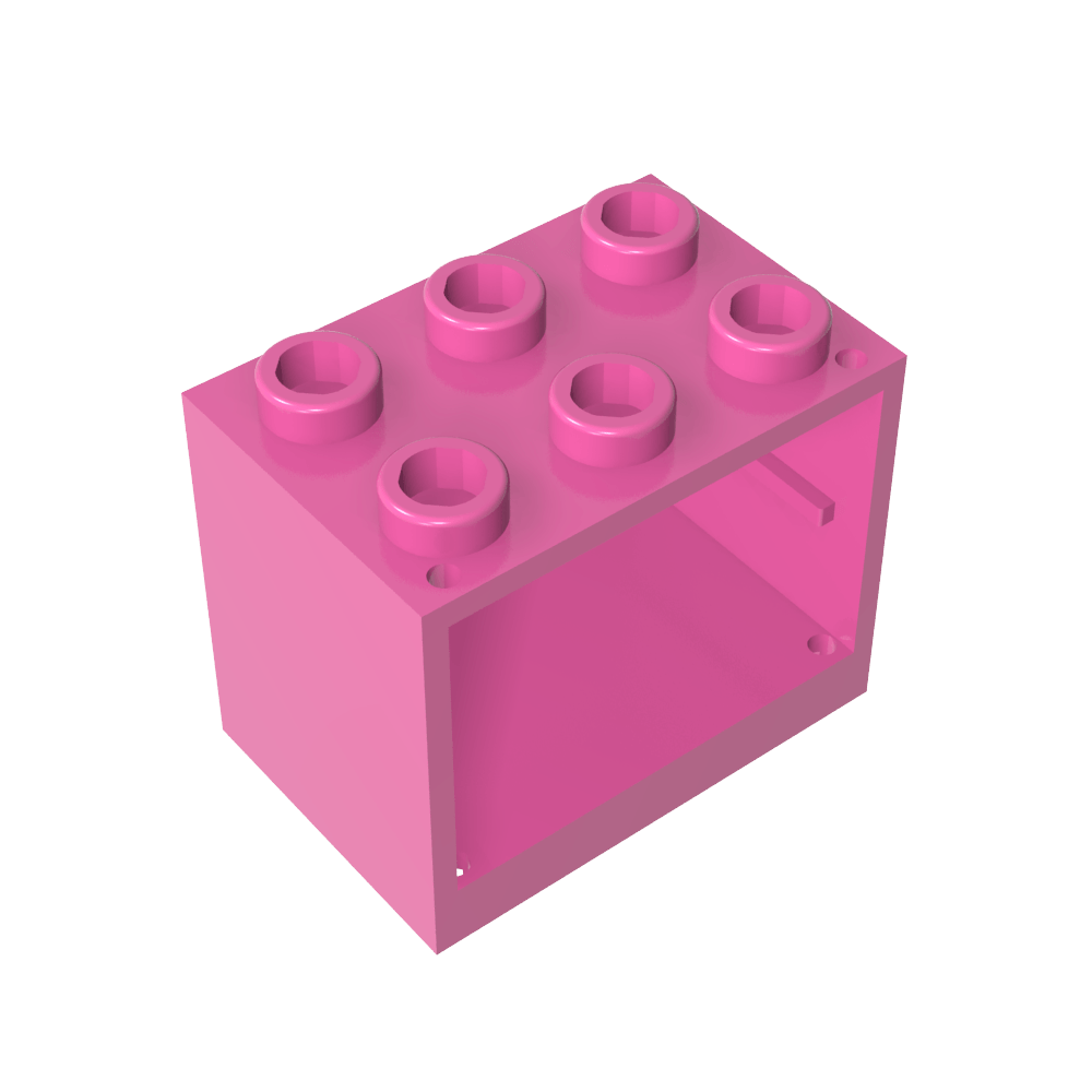 Armoire 2 x 3 x 2 avec montants solides-MyGobricksFr