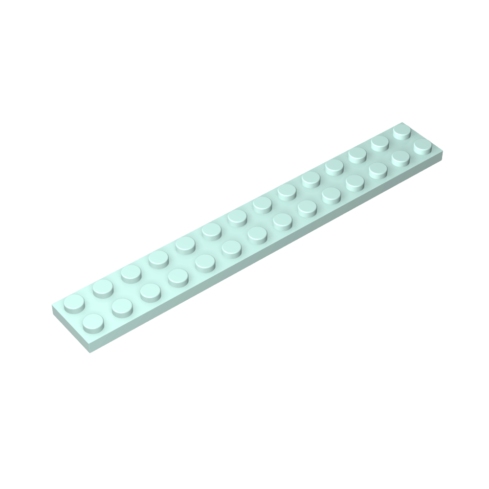 Plaque 2 x 14-MyGobricksFr
