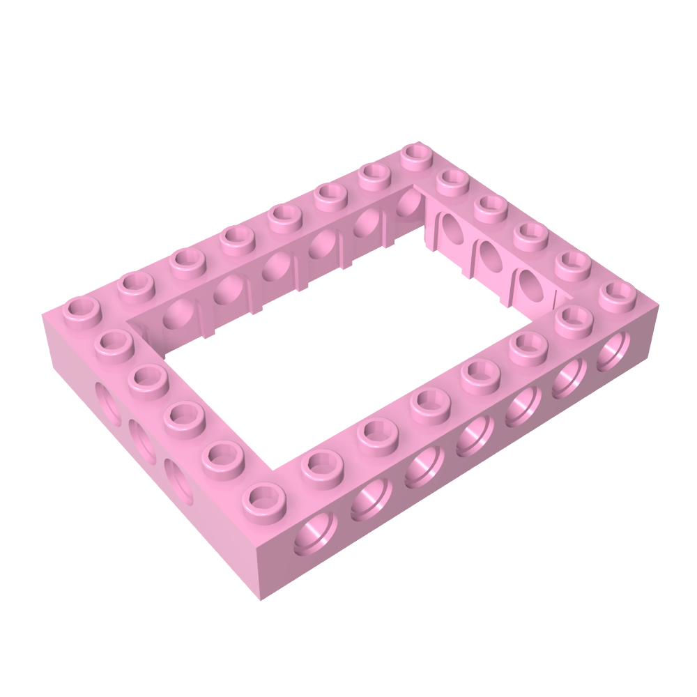 Brique Technic 6 x 8 avec centre ouvert 4 x 6-BricksBulk.Fr