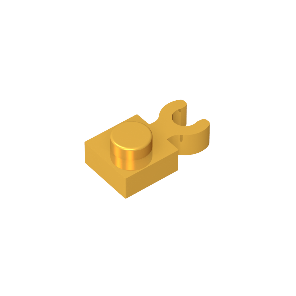Plaque spéciale 1 x 1 avec clip vertical [Clip en U épais]-MyGobricksFr