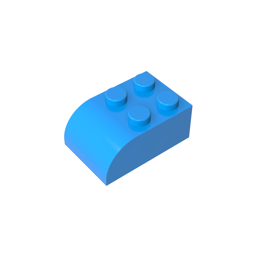 Brique incurvée 2 x 3 avec partie supérieure incurvée-MyGobricksFr