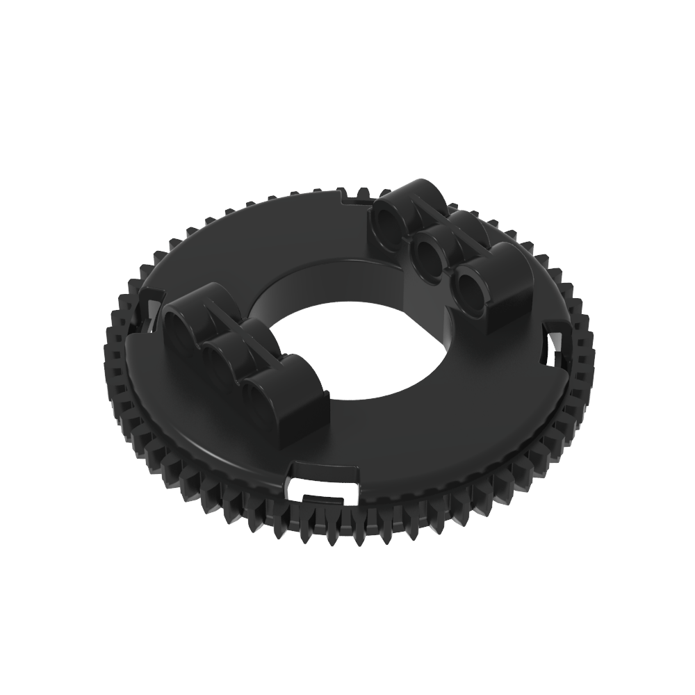 Platine vinyle Technic grand format type 3 (60 dents)-MyGobricksFr