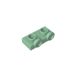Plaque modifiée 1 x 2 avec 2 pointes saillantes inversées-MyGobricksFr