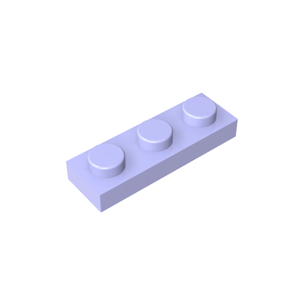 Assiette 1 x 3-MyGobricksFr
