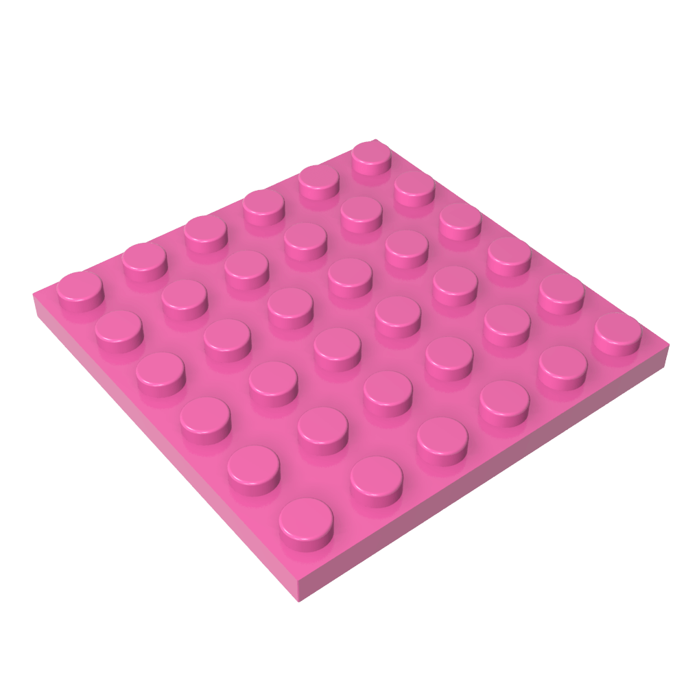 Assiette 6 x 6-MyGobricksFr