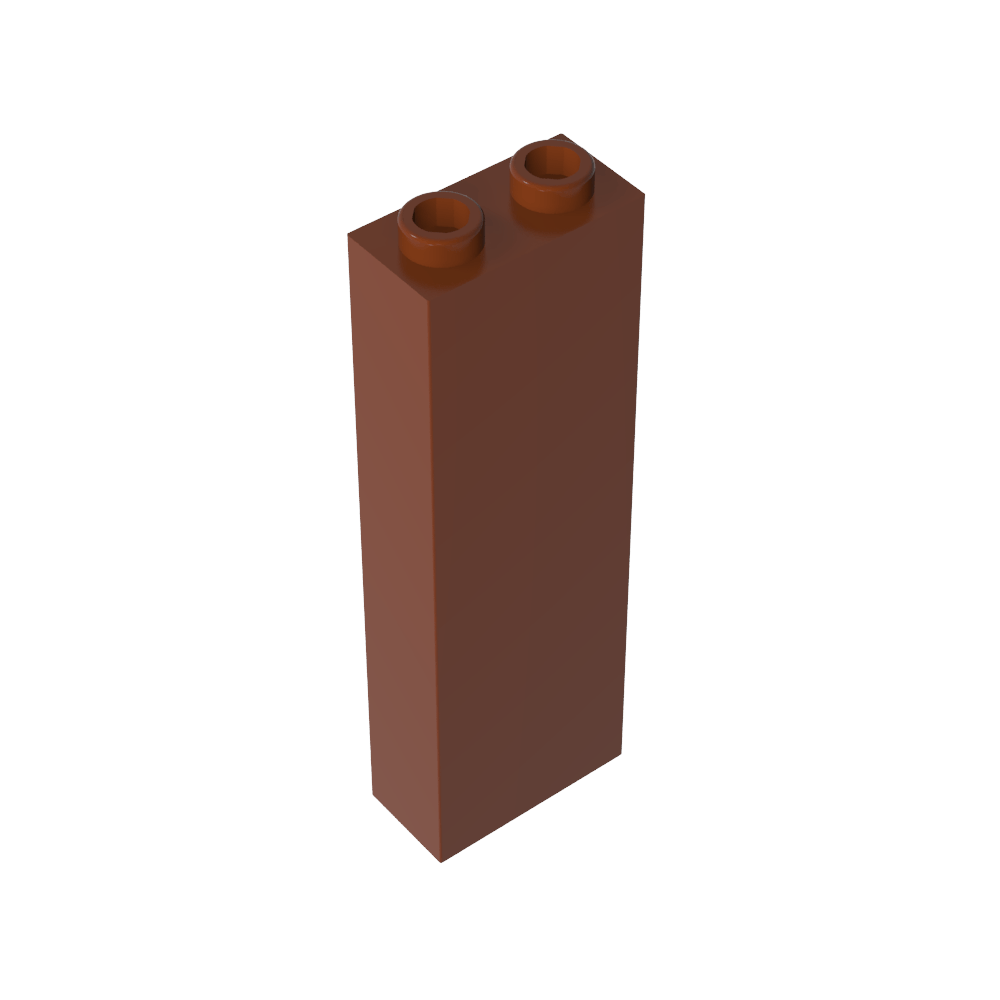 Brique 1 x 2 x 5 sans supports latéraux-MyGobricksFr