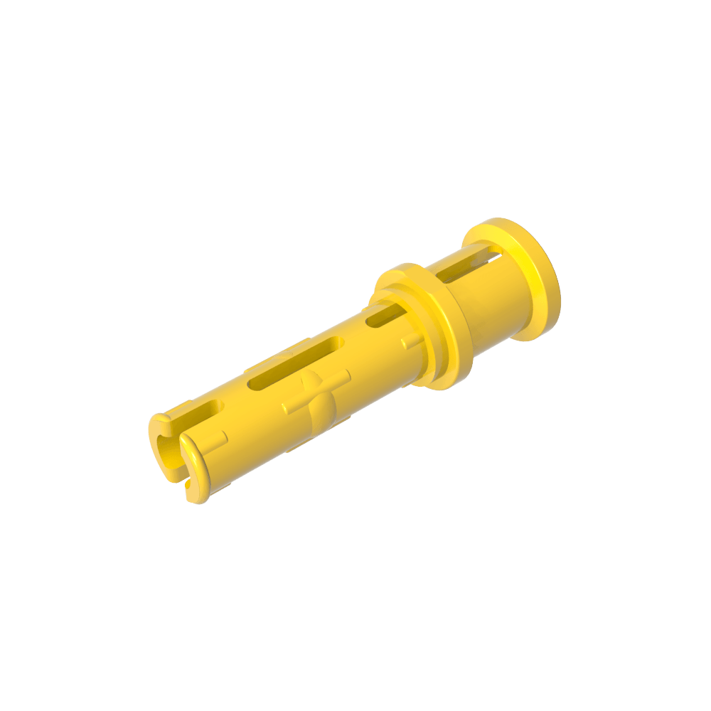 Axe Technic long avec crêtes de friction longitudinales et bague d'arrêt [crête près du bord]-MyGobricksFr