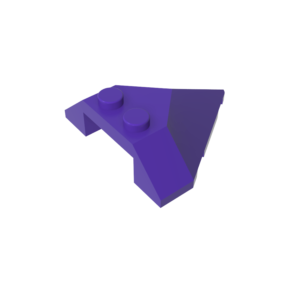 Coin incliné 4 x 4 Pointu-MyGobricksFr