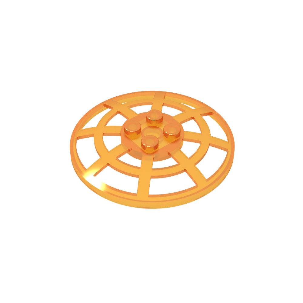 Antenne parabolique 6 x 6 inversée [Radar / Toile / anti-goujons à 90°]-MyGobricksFr