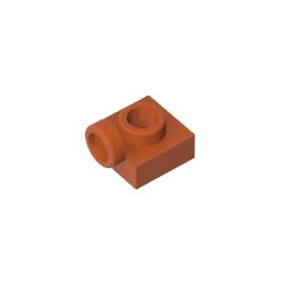 Plaque spéciale 1 x 1 avec des goujons sur le côté-MyGobricksFr