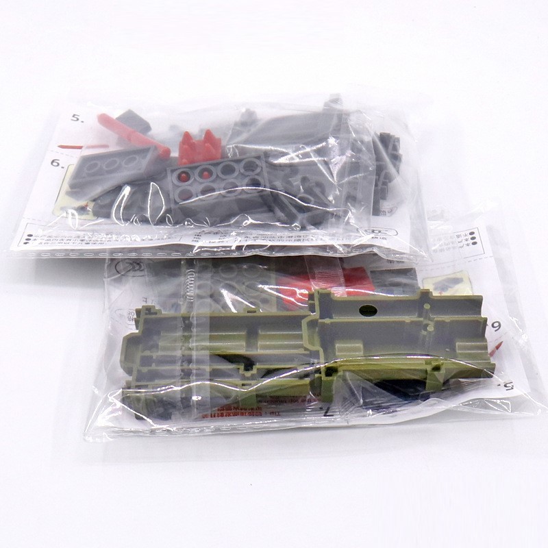 Lance-missiles MOC, décor de scène de combat militaire, accessoires de construction à assembler de petites particules-BricksBulk.Fr