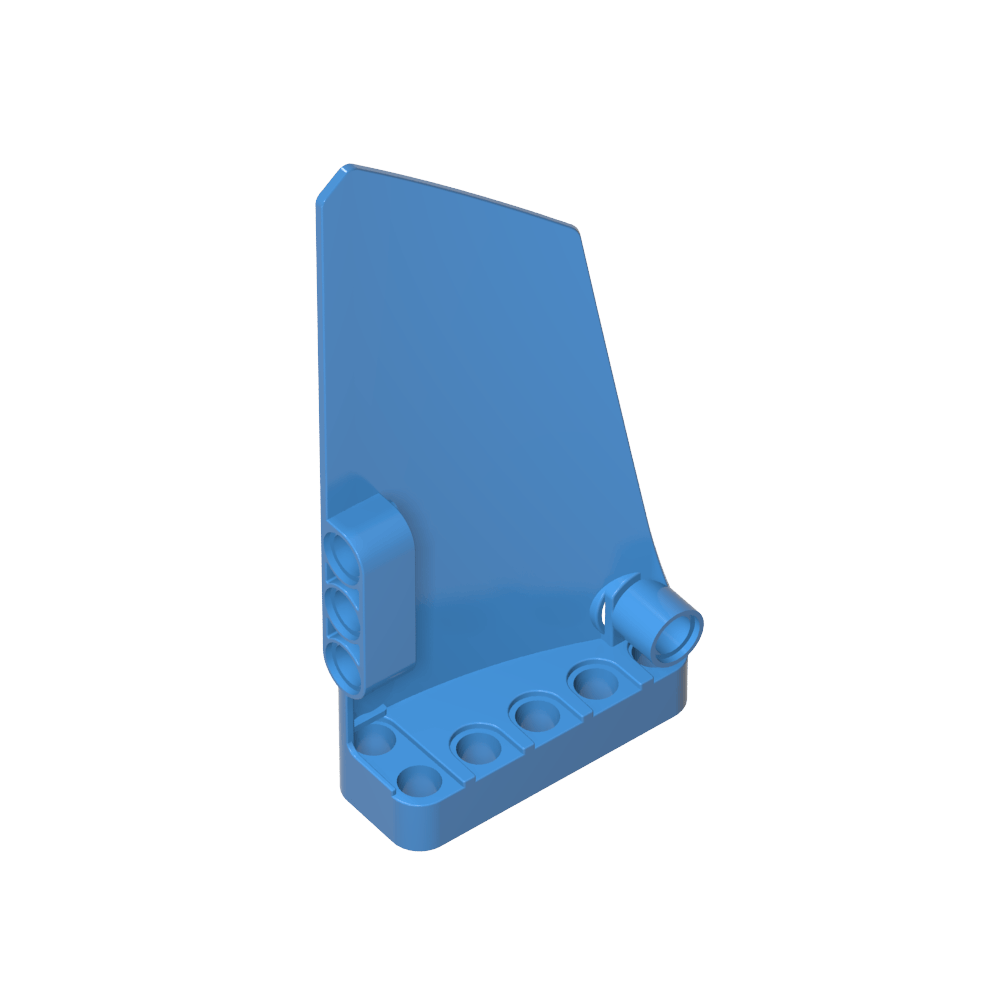 Carénage de panneau Technic n° 17 Grand lisse, côté A-MyGobricksFr