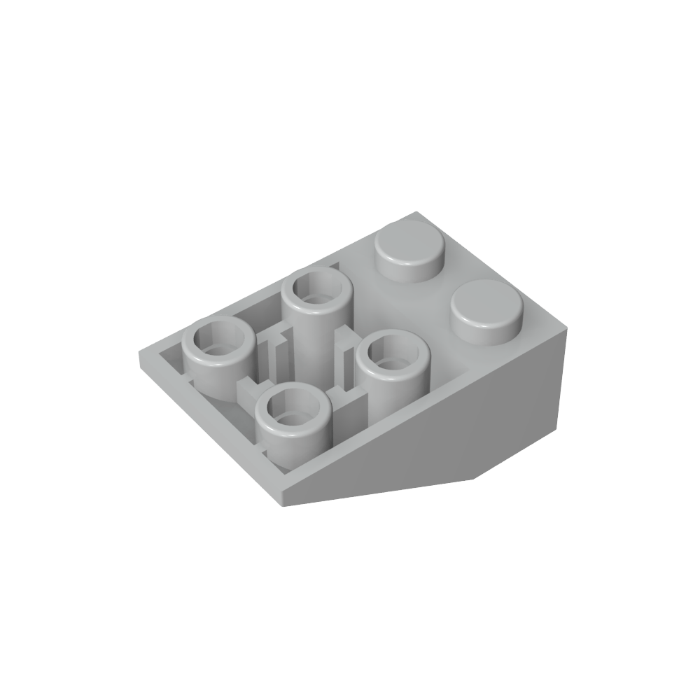 Pente inversée 33° 3 x 2 [Aucune connexion entre les montants]-MyGobricksFr