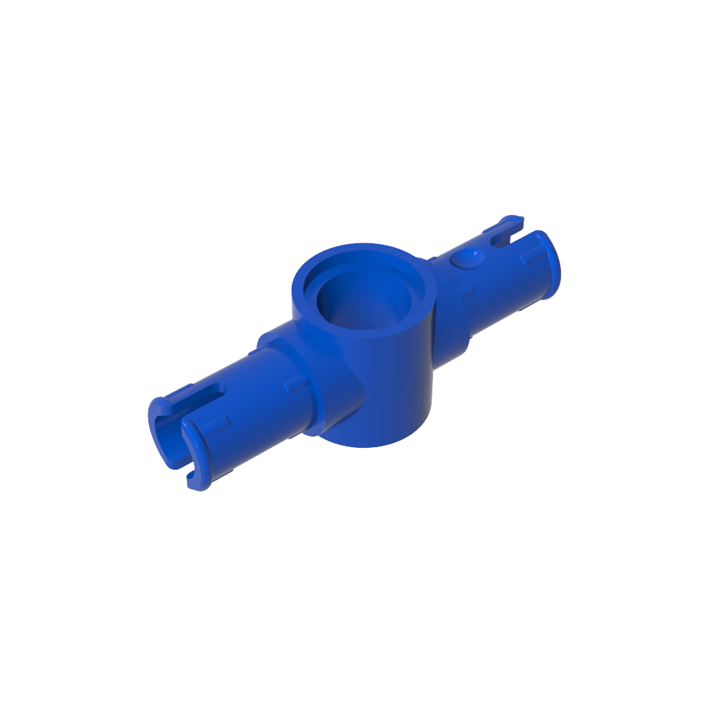 Connecteur Technic à 2 broches avec rainures de friction longitudinales [Grands trous carrés pour les broches]-MyGobricksFr
