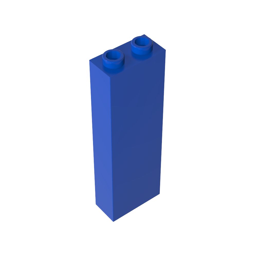 Brique 1 x 2 x 5 sans supports latéraux-MyGobricksFr