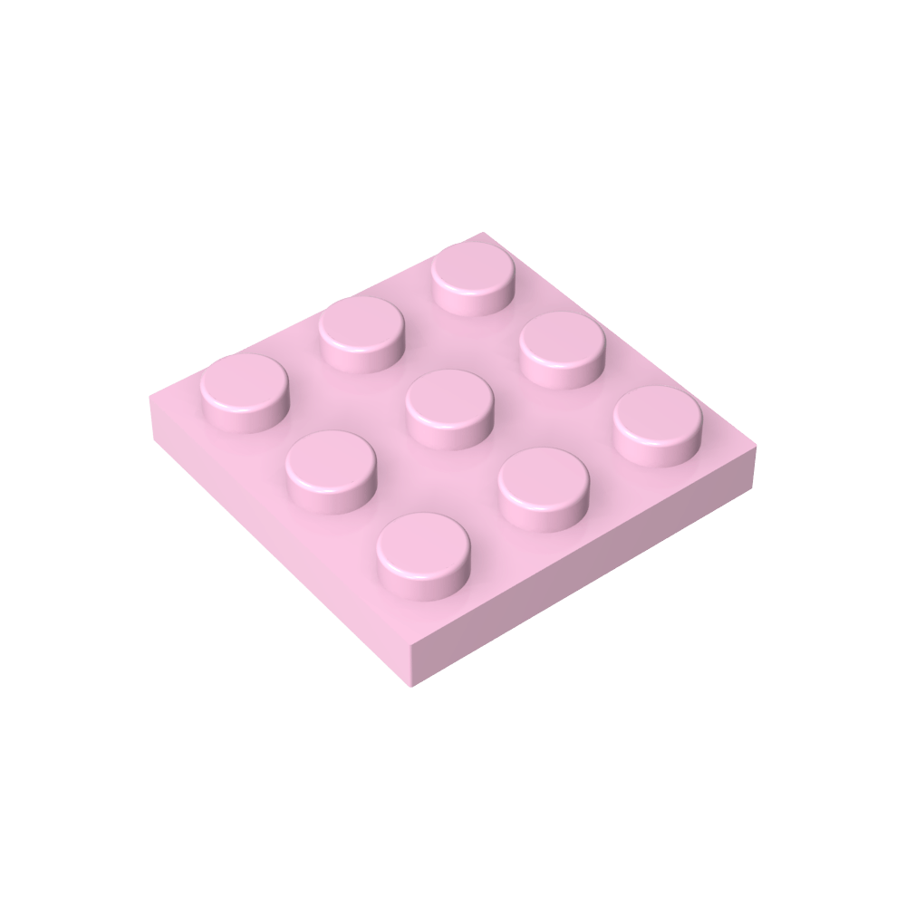 Assiette 3 x 3-MyGobricksFr