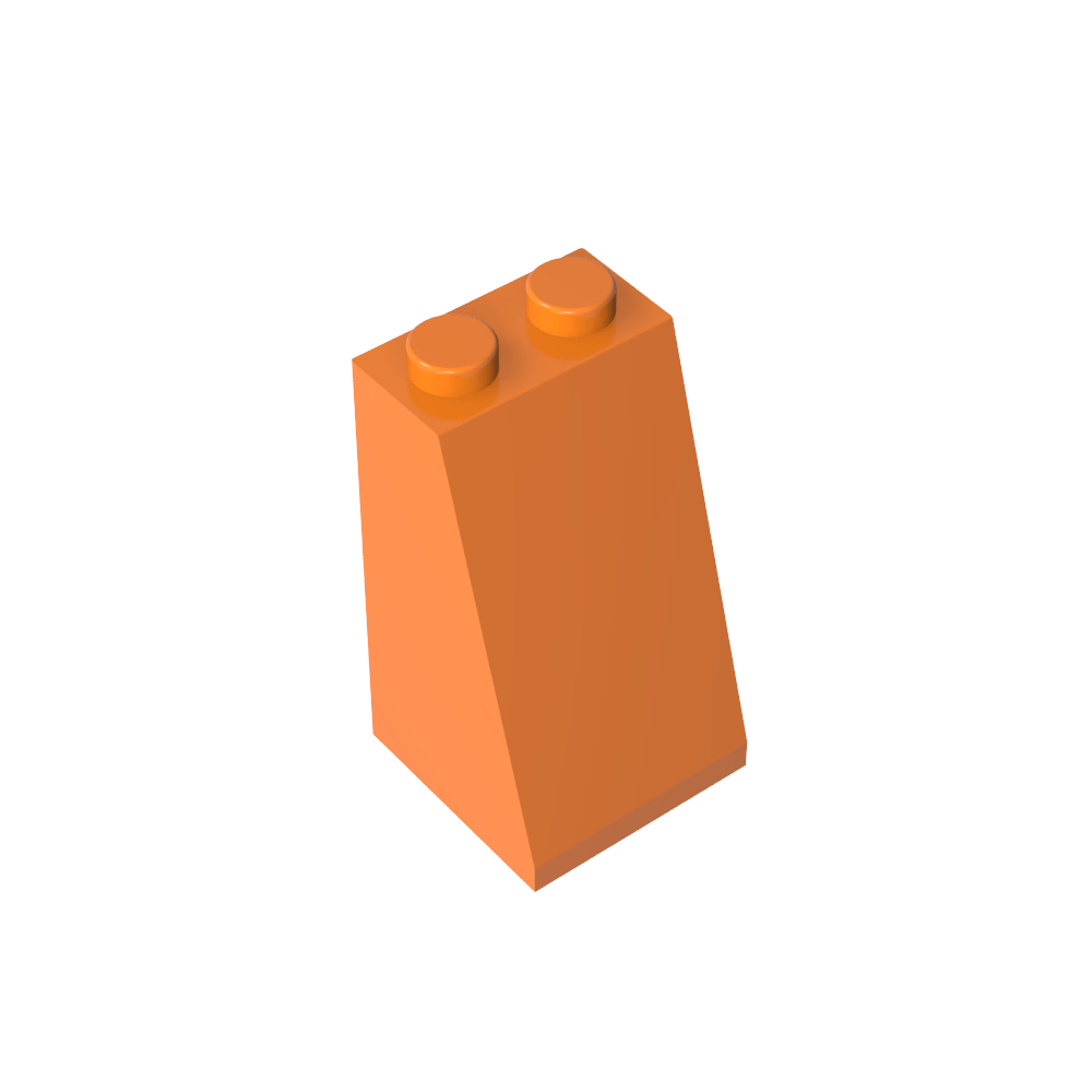 Pente 75° 2 x 2 x 3 [Montants creux]-MyGobricksFr