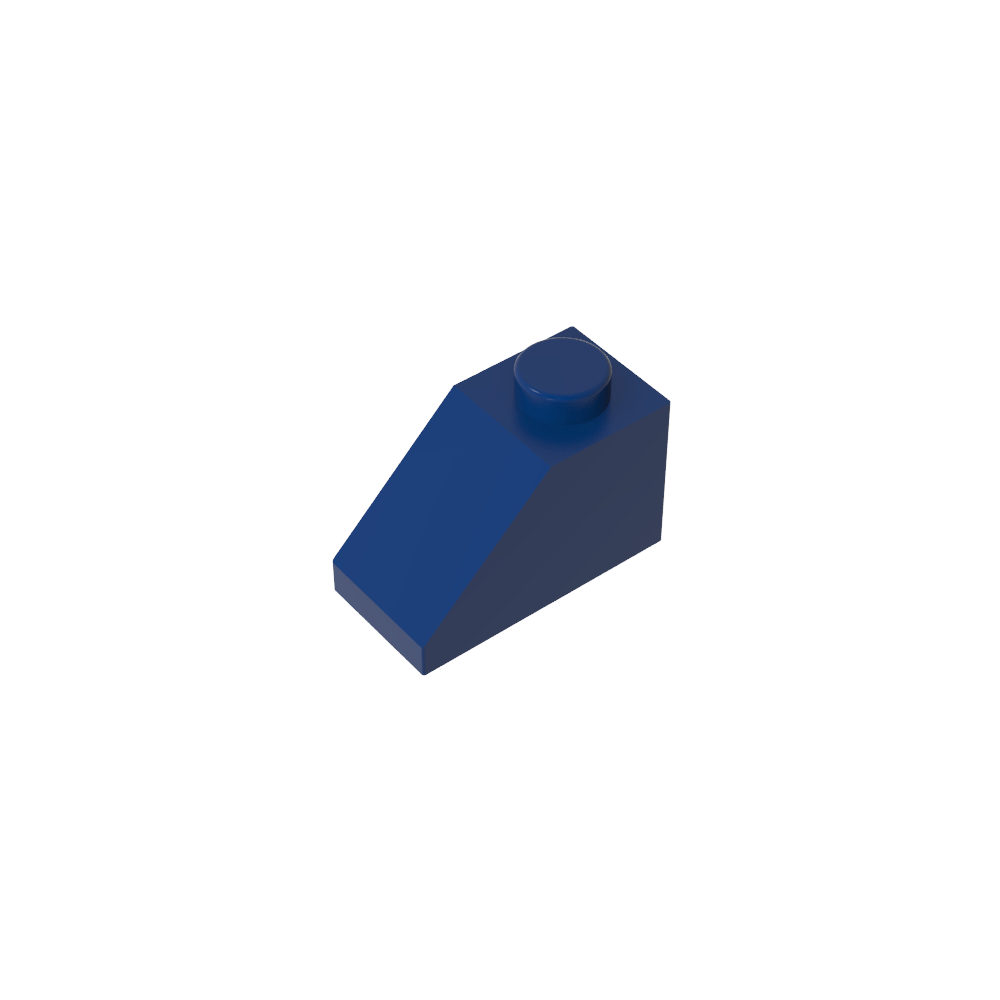 Pente 45° 2 x 1 avec goupille inférieure-MyGobricksFr