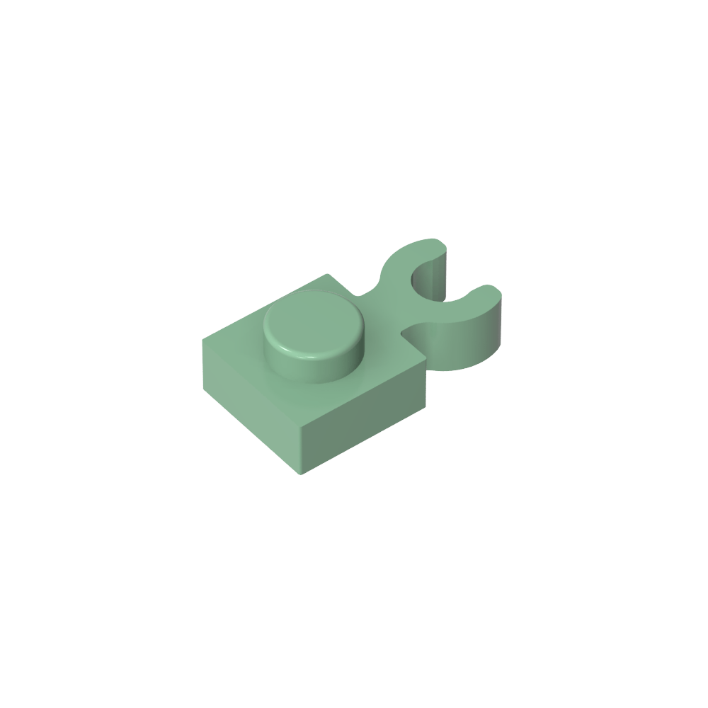 Plaque spéciale 1 x 1 avec clip vertical [Clip en U épais]-MyGobricksFr