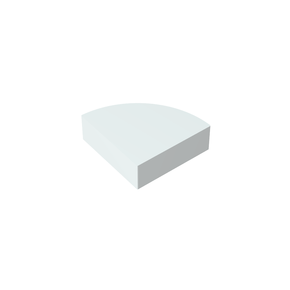 Carrelage Rond 1 x 1 Quart-MyGobricksFr