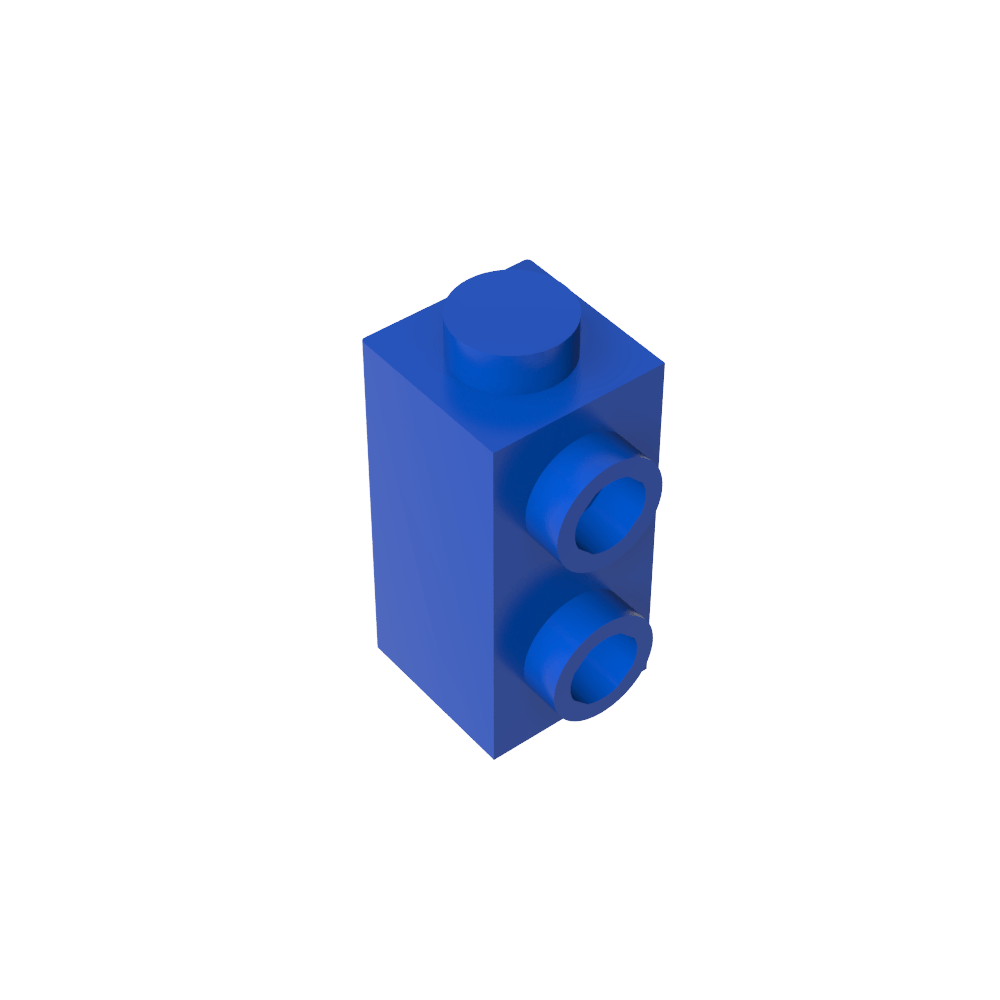 Brique spéciale 1 x 1 x 1 2/3 avec tenons sur 1 côté-MyGobricksFr