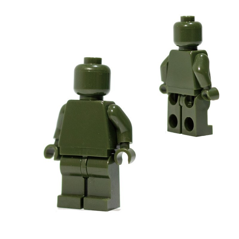 Figurines de blocs de construction de couleur unie, compatibles avec les blocs de construction universels de petite taille et de couleur unie, accessoires de base murale en blocs de construction Trendy Moc (Multi-Création).