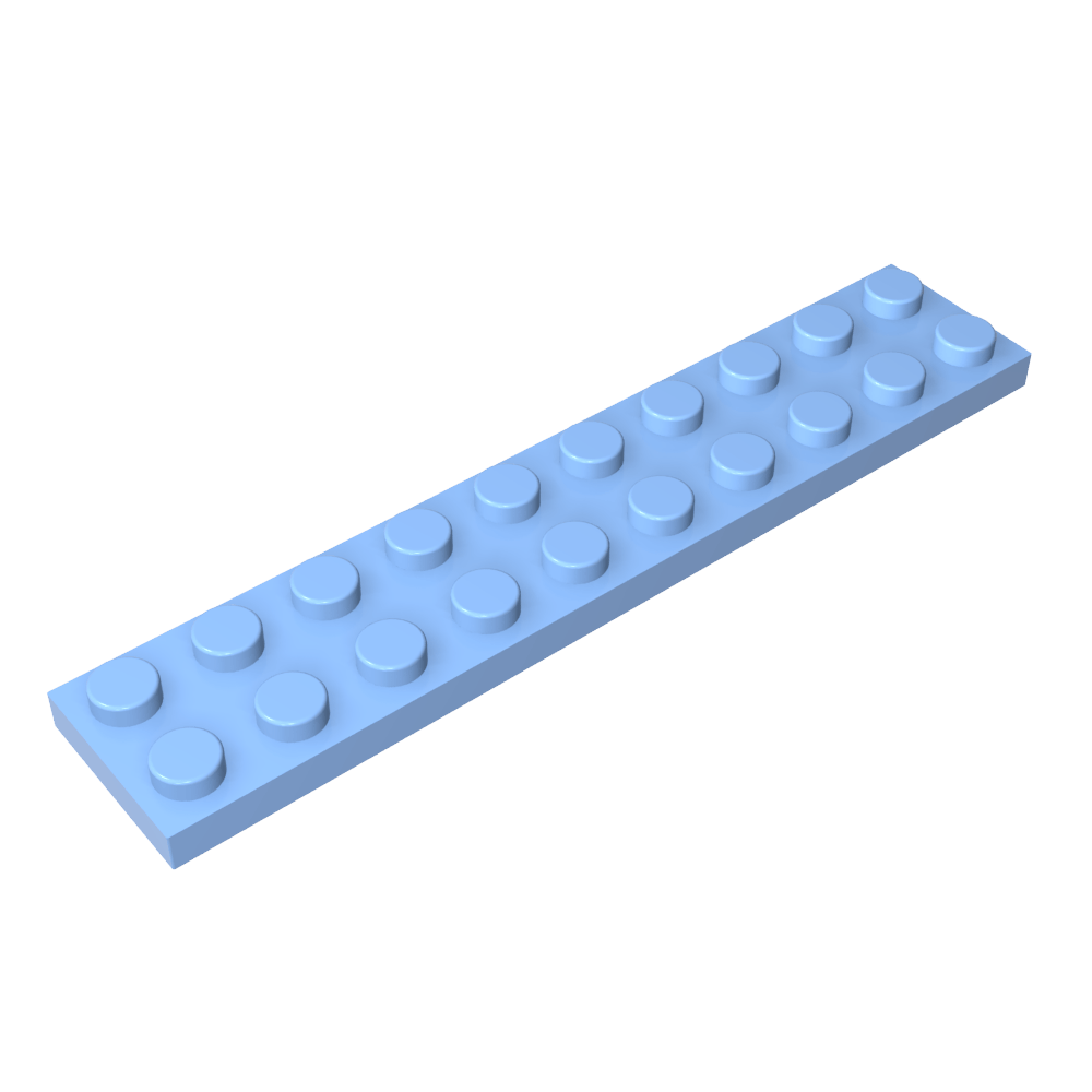 Assiette 2 x 10-MyGobricksFr