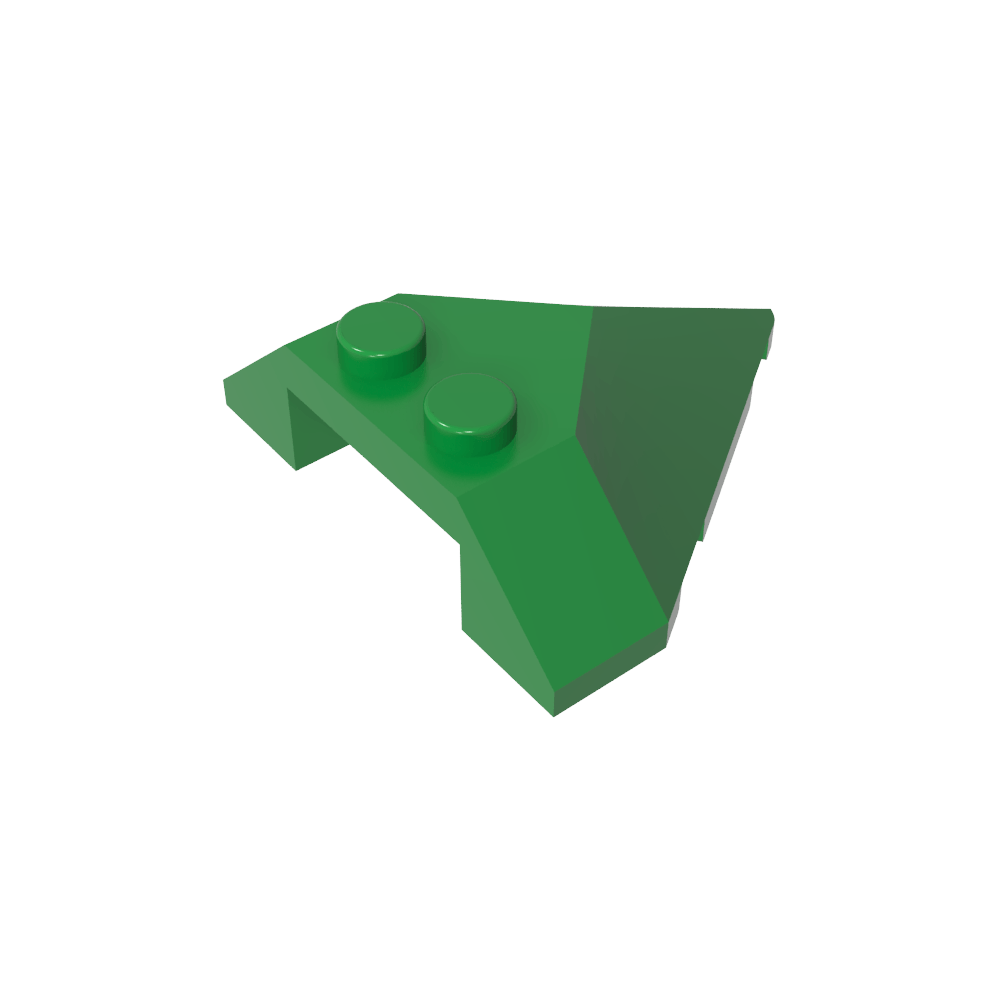 Coin incliné 4 x 4 Pointu-MyGobricksFr