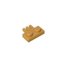 Plaque de charnière 1 x 2 avec 3 doigts sur le côté-MyGobricksFr